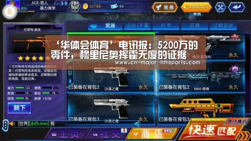‘华体会体育’电讯报:5200万的零件,穆里尼奥挥霍无度的证据(图3) 华体会体育
